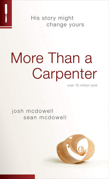 More Than a Carpenter by Josh McDowell image 0