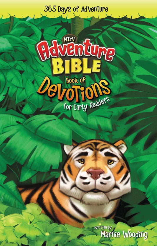 NIrV Adventure Bible Book of Devotions for Early Readers by Marnie Wooding image 0