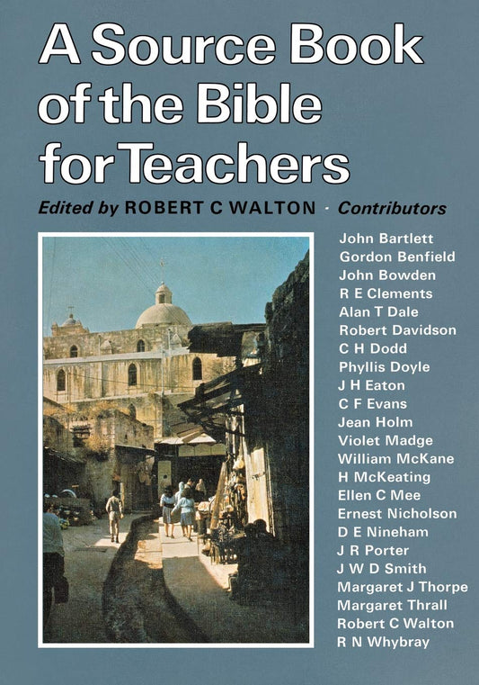 Source Book of the Bible for Teachers edited by Robert C Walton image 0