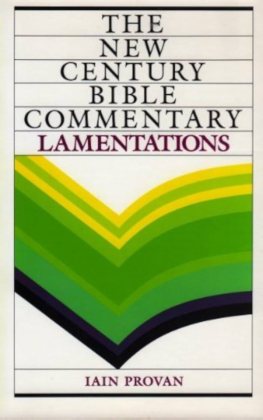 Lamentations (New International Biblical Commentary) by Iain W. Provan image 0