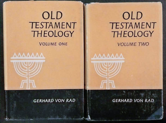 Old Testament Theology 2-Volumes by Gerhard Von Rad image 0