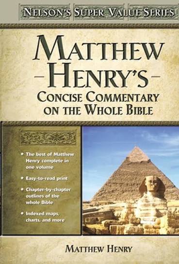 Matthew Henry Concise Commentary on the Whole Bible