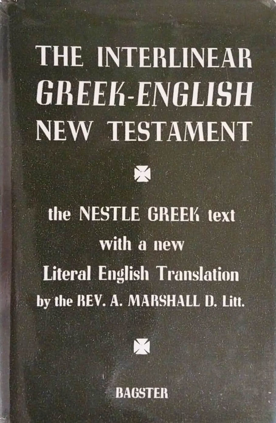 Interlinear Greek-English New Testament