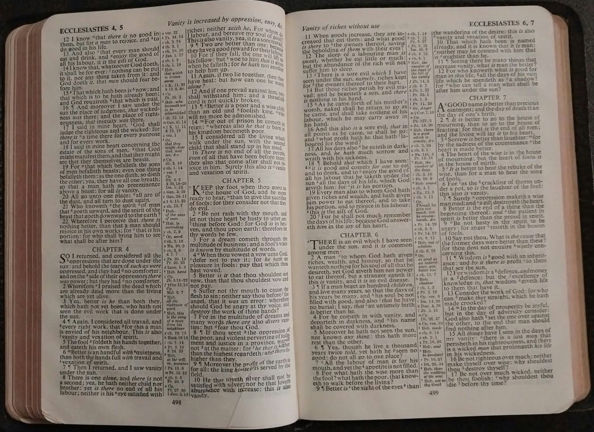 KJV Holy Bible with Revised Helps