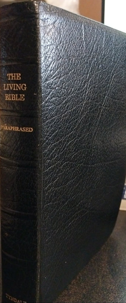 Living Bible, Black Leather