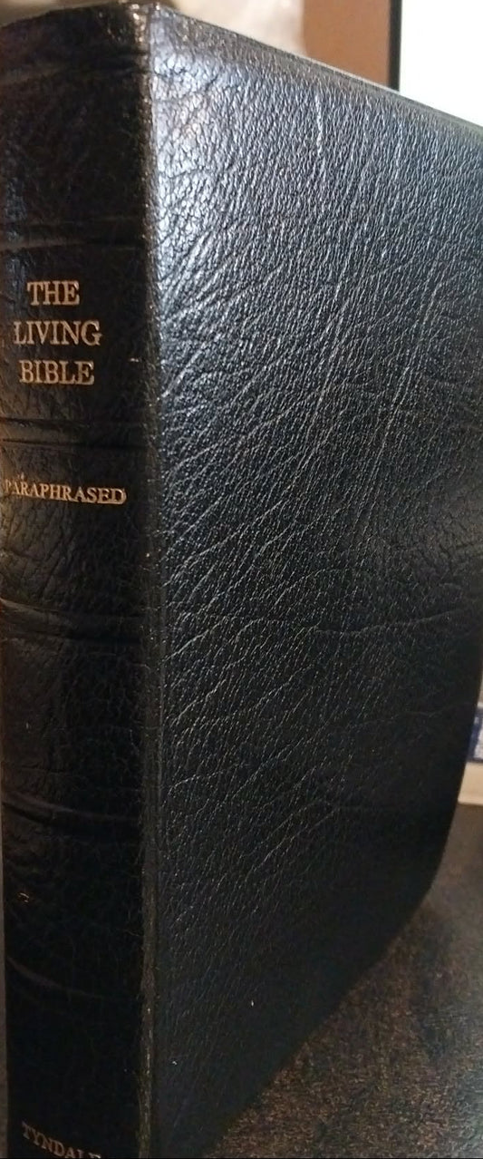 Living Bible, Black Leather