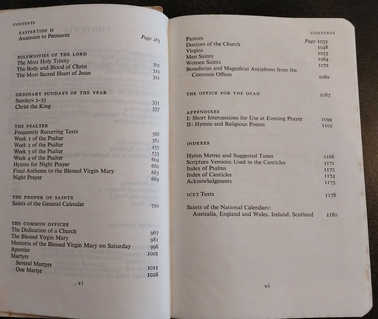 Morning and Evening Prayer