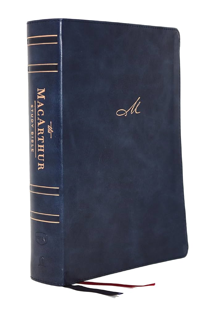 NKJV MacArthur Study Bible, Leathersoft