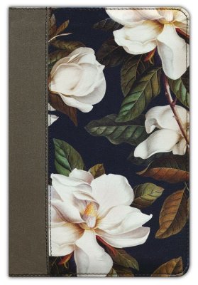 NLT Compact Bible, Filament-Enabled Edition, Giant Print--soft leather-look, magnolia sage green (indexed) with zipper