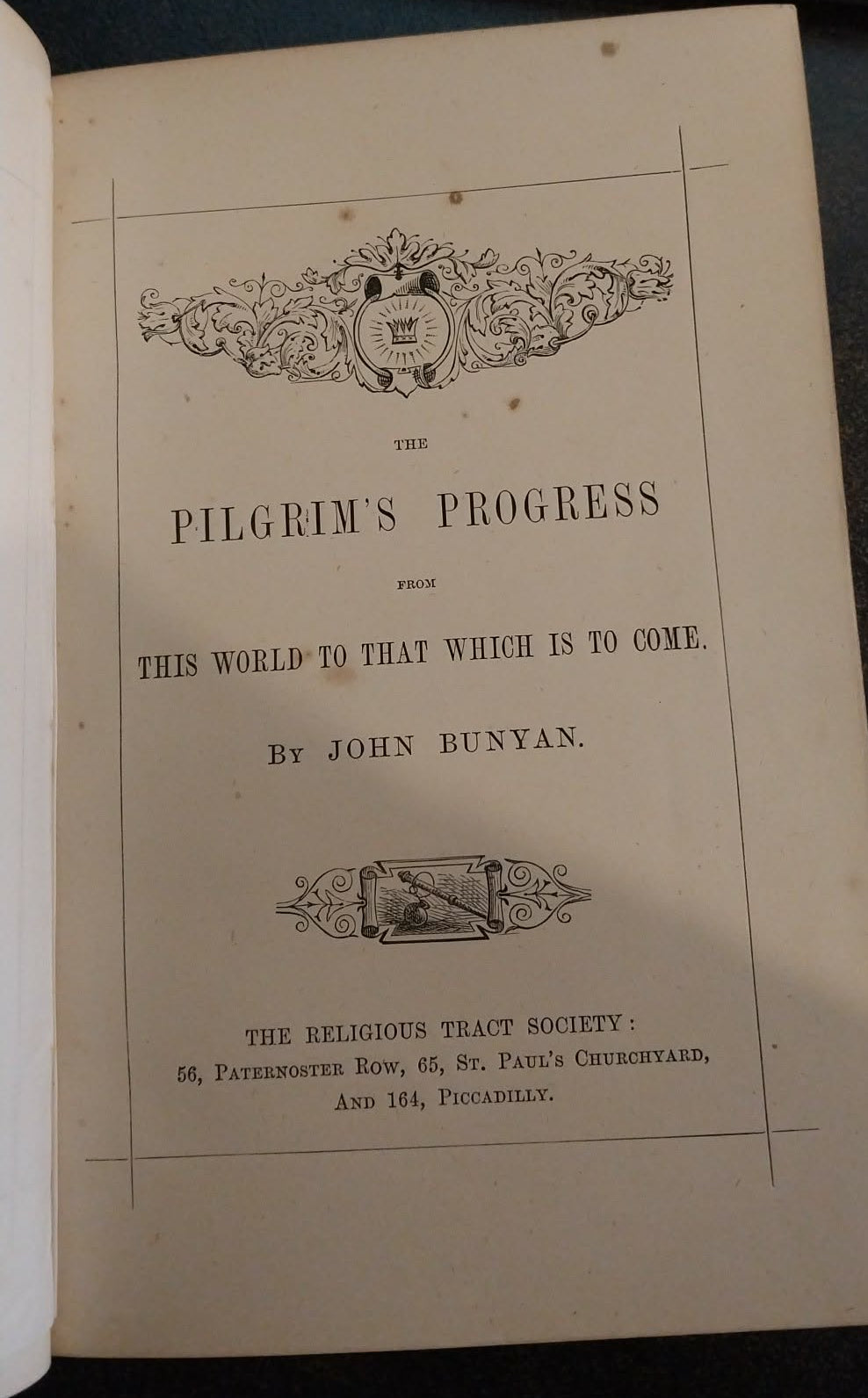 Pilgrim's Progress by John Bunyan