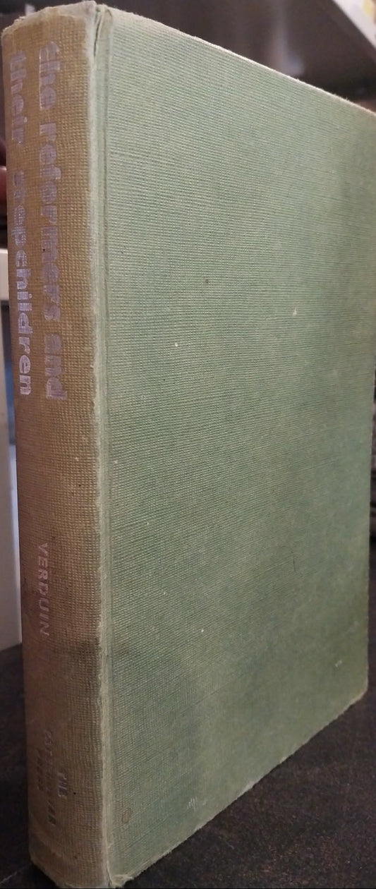 A vintage hardcover book titled 'The Forgotten Mind' by Verhulst, featuring a textured sage green cloth cover and a tan cloth spine, photographed on a shelf.