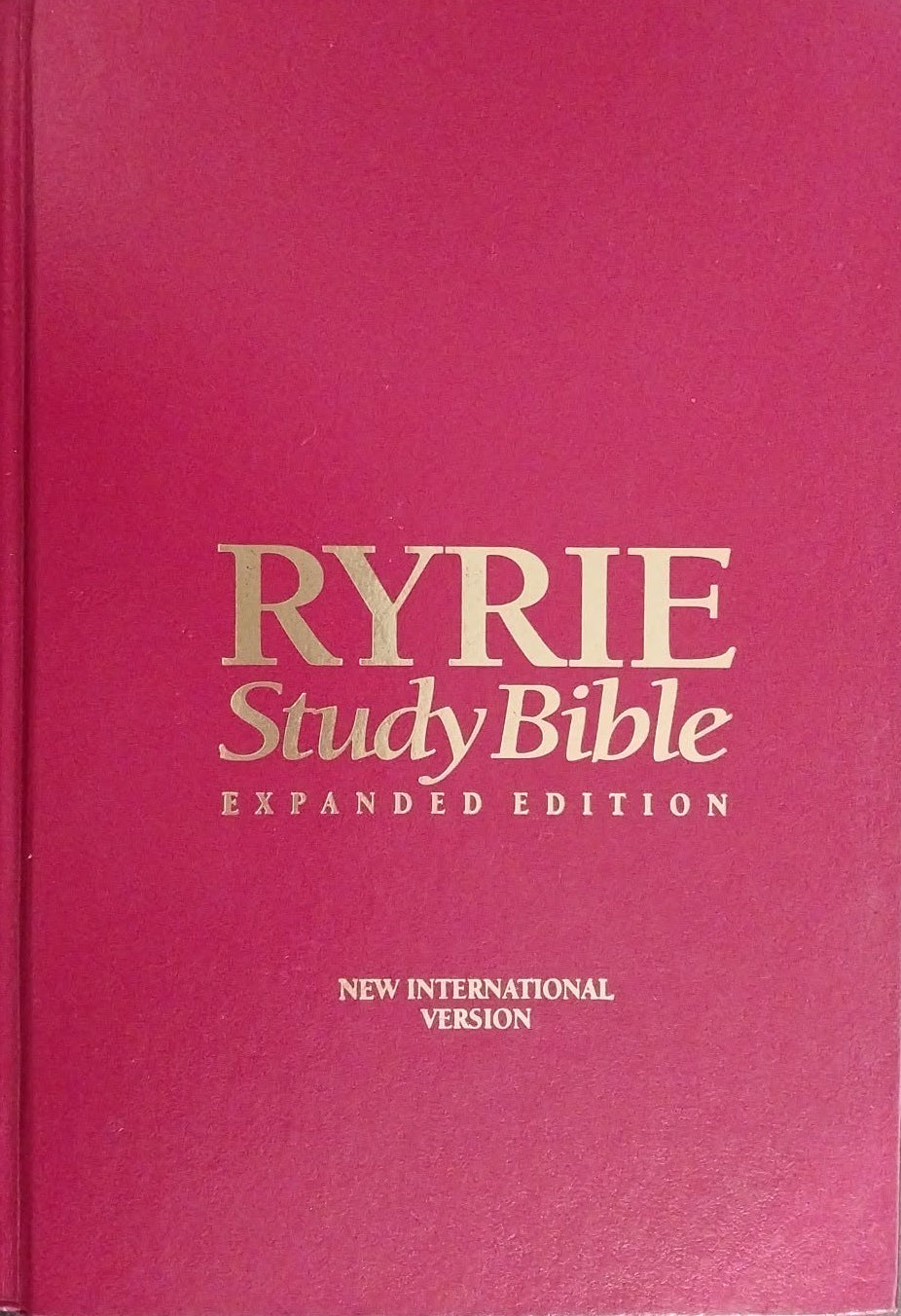 NIV Ryrie Study Bible, Expanded Edition