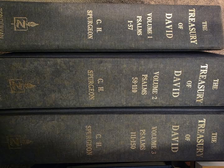 Treasury of David in 3 Volumes by Charles Spurgeon