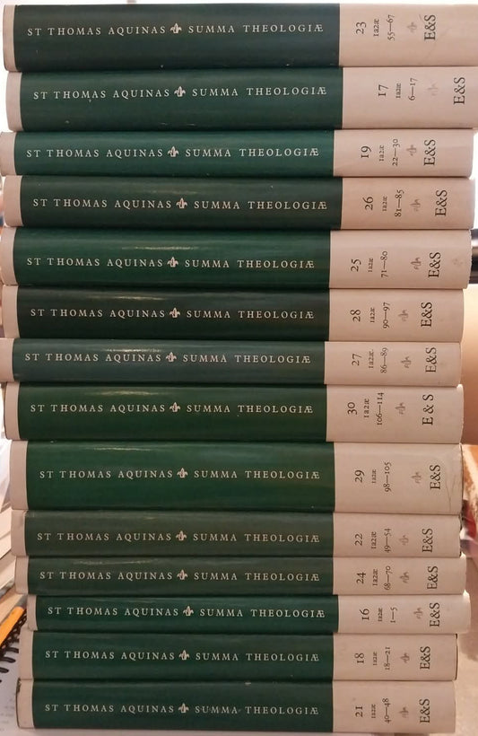 St Thomas Aquinas Summa Theologiae - Individual Volumes (One Book Only)